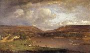 On the Delaware River George Inness